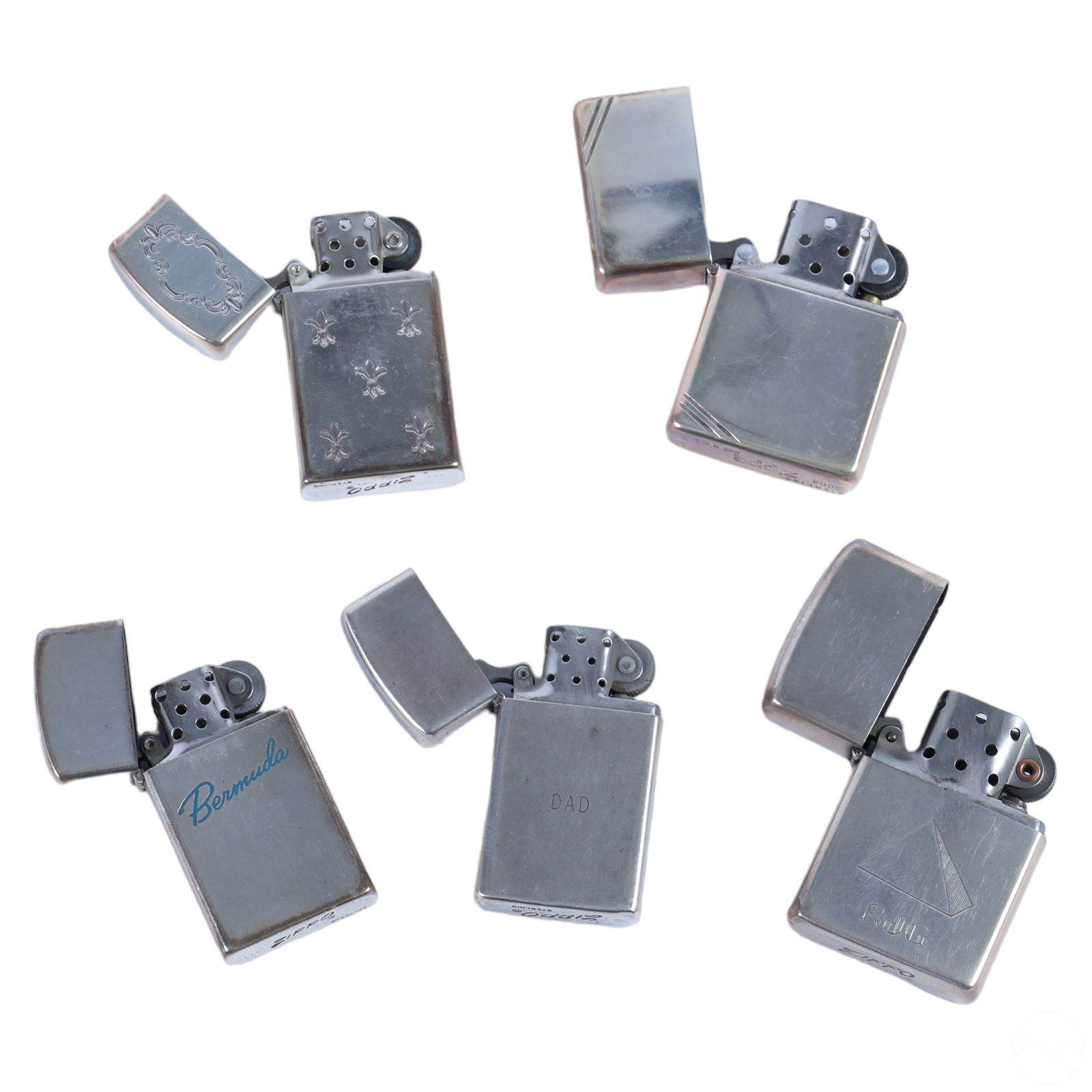 VINTAGE ZIPPO STERLING SILVER
