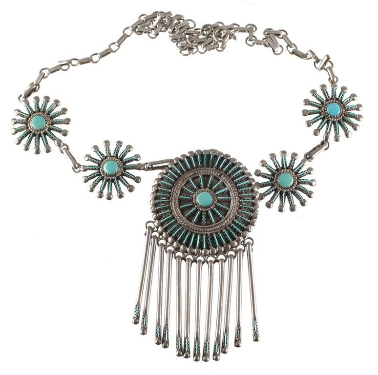 VINTAGE ZUNI STERLING SILVER
