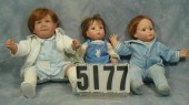 Vinyl/cloth doll lot, Zook, Wa