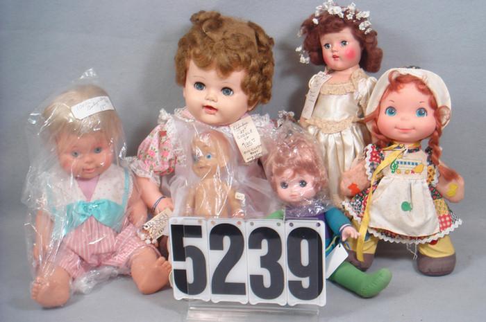 Vinyl/Cloth/Hard plastic doll