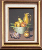 VIOLET DE MAZIA STILL LIFE OIL