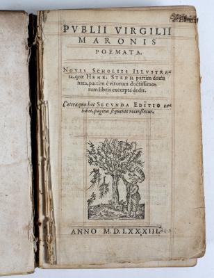 Virgil. Poemata. Second Edition,