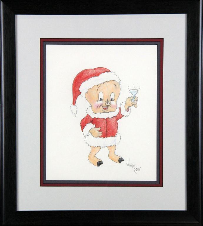 Virgil Ross Original Porky Pig
