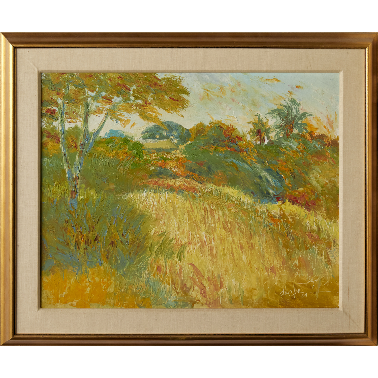 VIRGILIO DACLAN, OIL ON PANEL, 1984