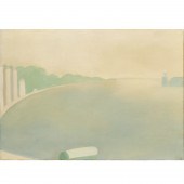 VIRGILIO GUIDI, OIL ON CANVAS