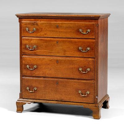 Virginia Chippendale tall chest,