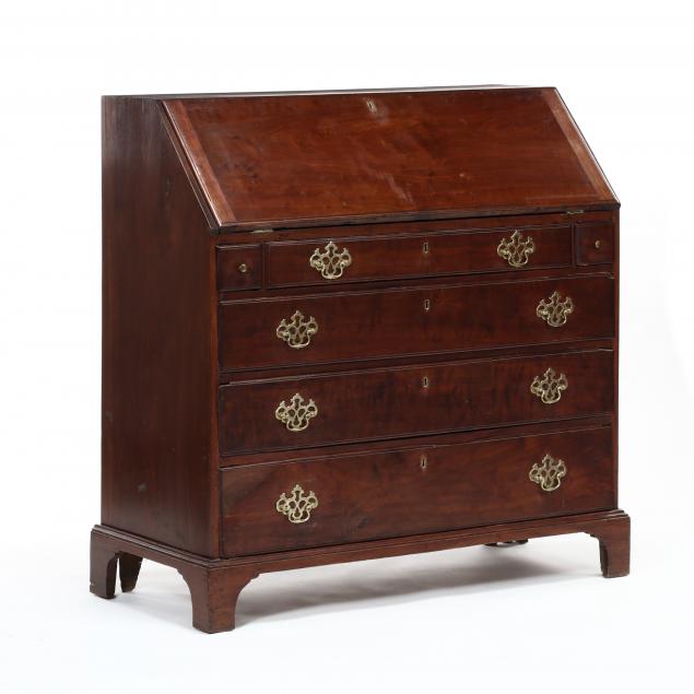 VIRGINIA CHIPPENDALE WALNUT SLANT