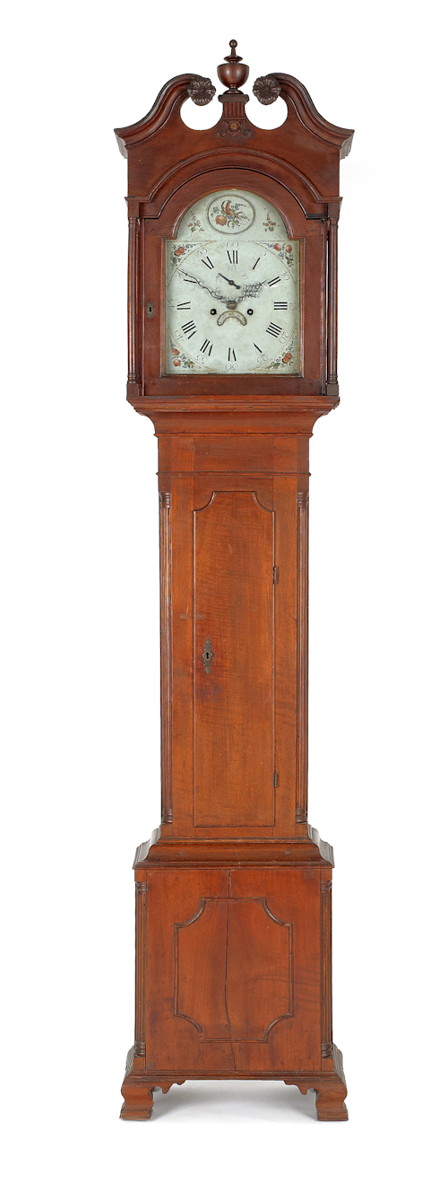 Virginia Chippendale walnut tall