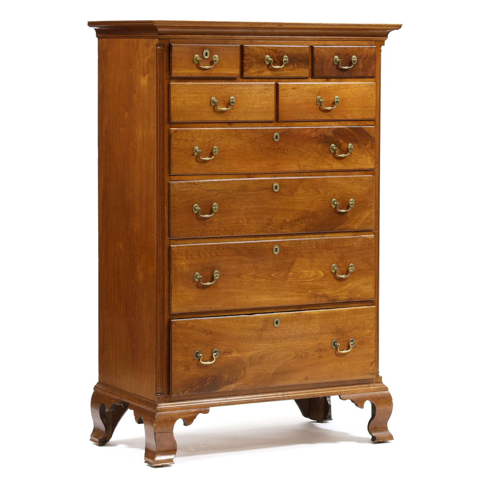 VIRGINIA CHIPPENDALE WALNUT TALL