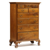 VIRGINIA CHIPPENDALE WALNUT TA