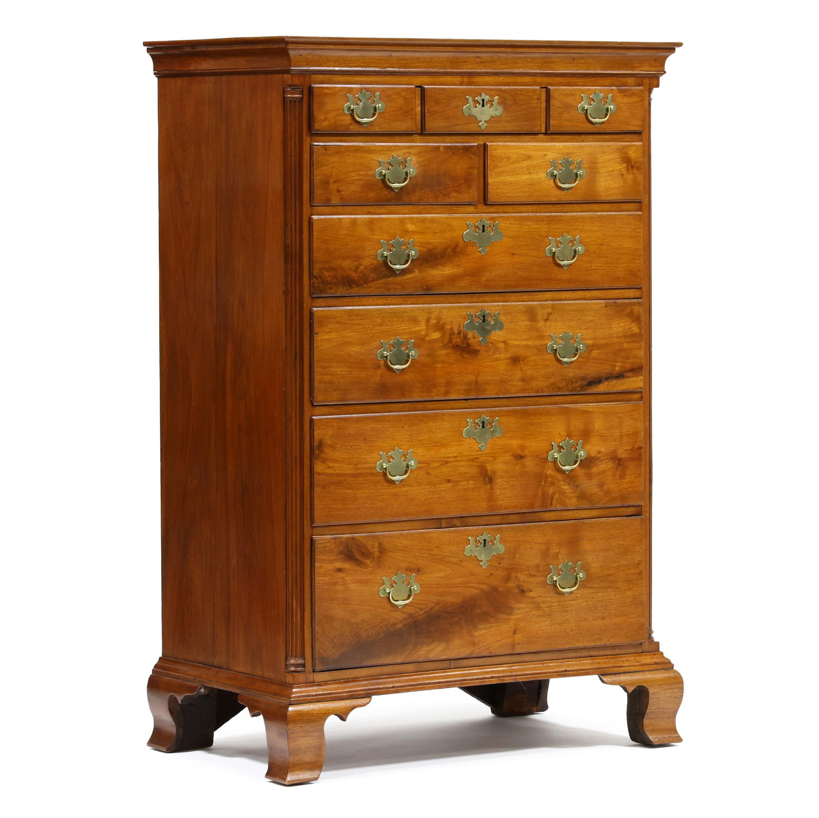 VIRGINIA CHIPPENDALE WALNUT TALL