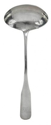 VIRGINIA COIN SILVER LADLE, EN