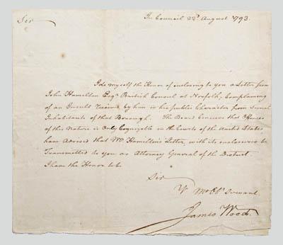 Virginia documents, Wood and
