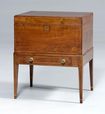 Virginia Federal cellaret on stand,