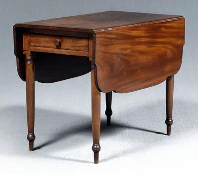 Virginia Federal drop leaf table,