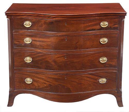 VIRGINIA FEDERAL FIGURED MAHOGANY
