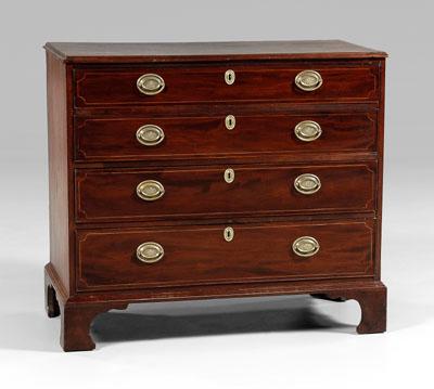 Virginia Federal mahogany chest,