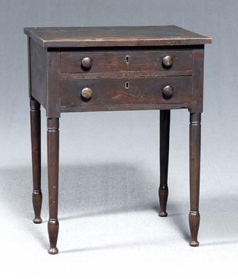 Virginia Federal work table, walnut