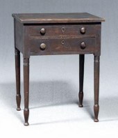 Virginia Federal work table, w