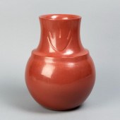 VIRGINIA GARCIA, REDWARE VASE