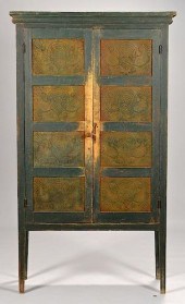 VIRGINIA GREEN PAINTED PIE SAF