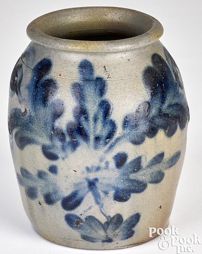 VIRGINIA HALF-GALLON STONEWARE JAR,