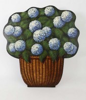 VIRGINIA HUTTON HAND PAINTED B