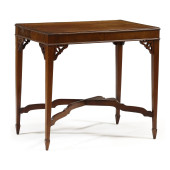 VIRGINIA LATE CHIPPENDALE MAHO