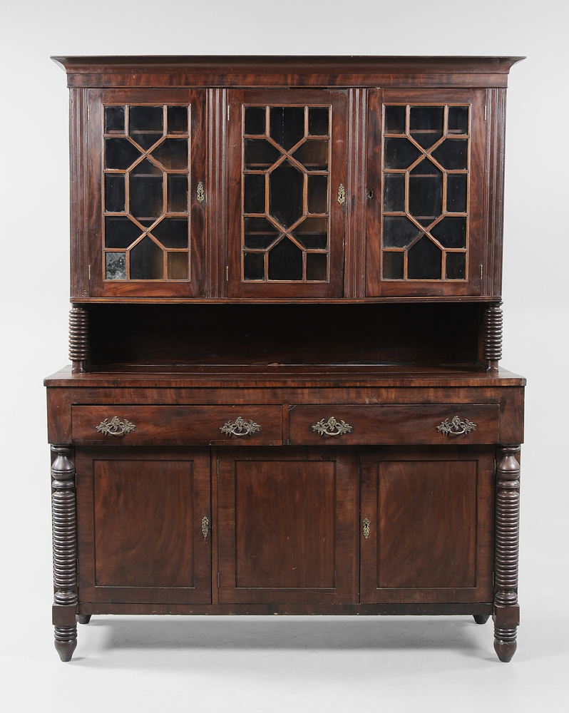 Virginia Mahogany Breakfront