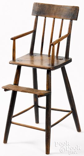 VIRGINIA WINDSOR HIGHCHAIR, CA.
