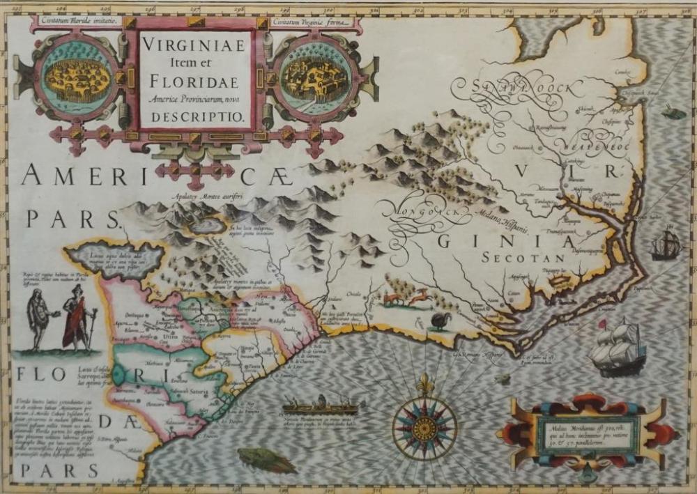 VIRGINIAE ITEM ET FLORIDAE