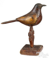 VIRGINVILLE CARVER PAINTED BIR