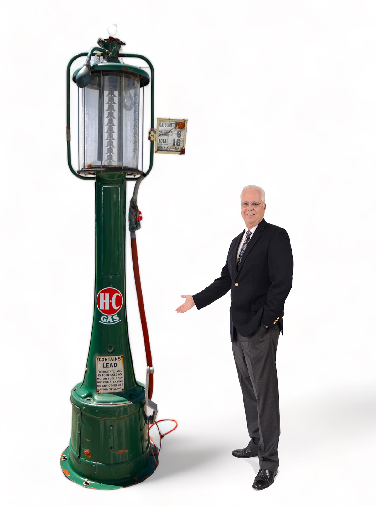 VISIBLE TANK SINCLAIR BRANDED GAS