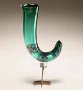 Vistosi Pulcino art glass bird