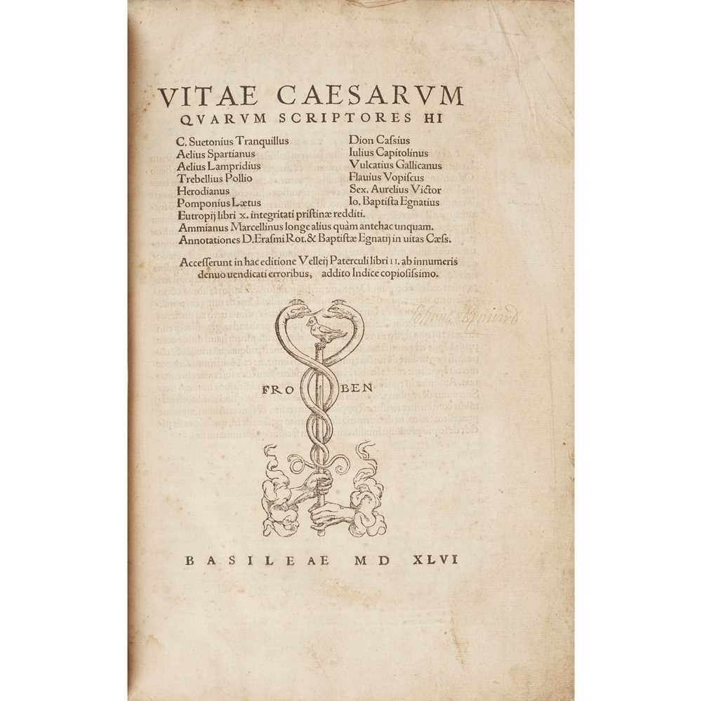 VITAE CAESARUM QUARUM SCRIPTORES