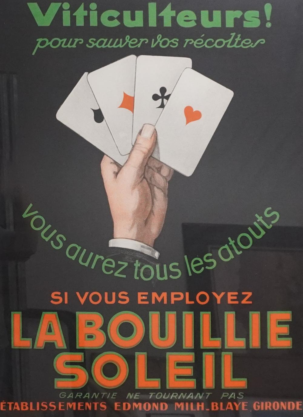 'VITICULTEURS!, LA BOUILLIE