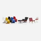 Vitra. Collection of four mini