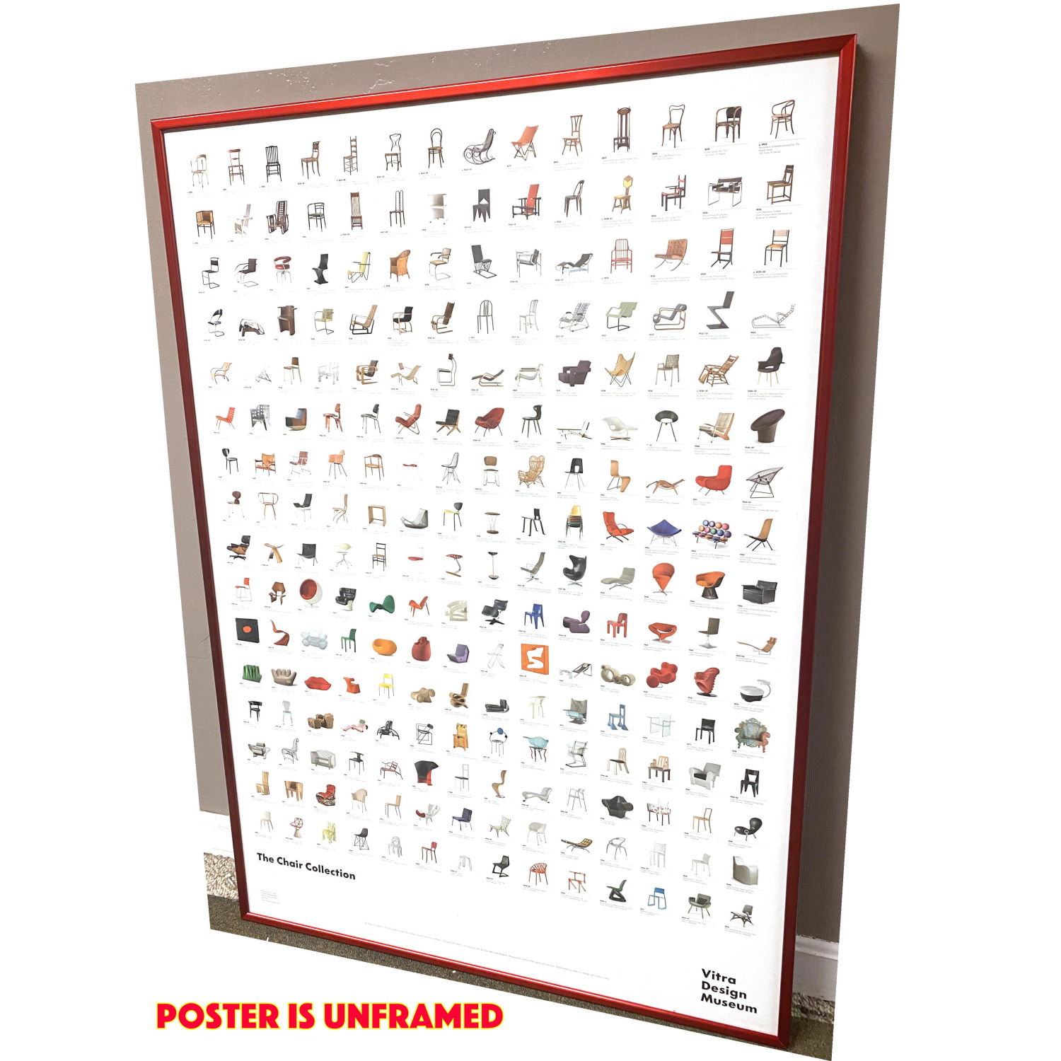 Vitra - The Chair Collection Poster