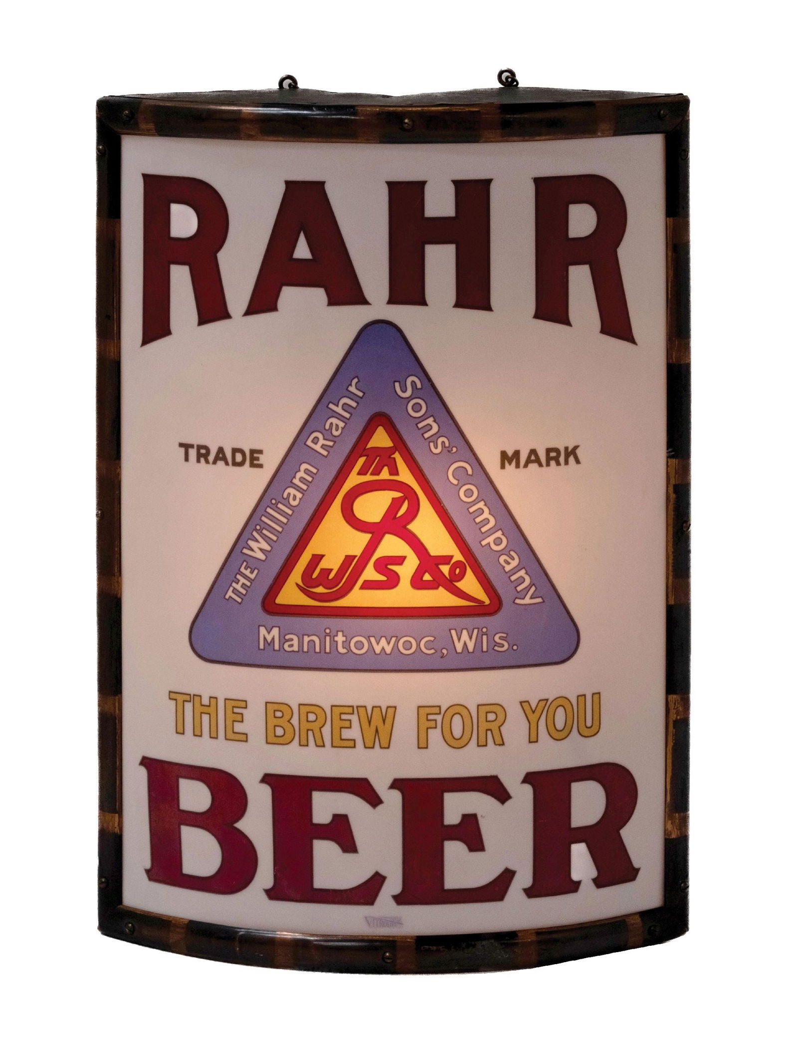 VITROLITE RAHR "THE BREW FOR YOU"