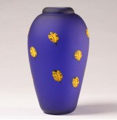 Vittorio Ferro Navy Art Glass