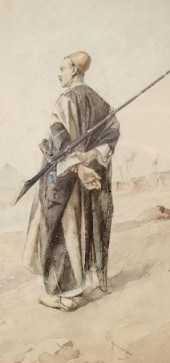 VITTORIO GUANCCIMANNI WATERCOL