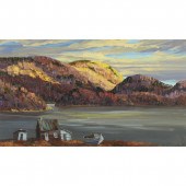 VLADIMIR HORIK LAKE SCENE WITH