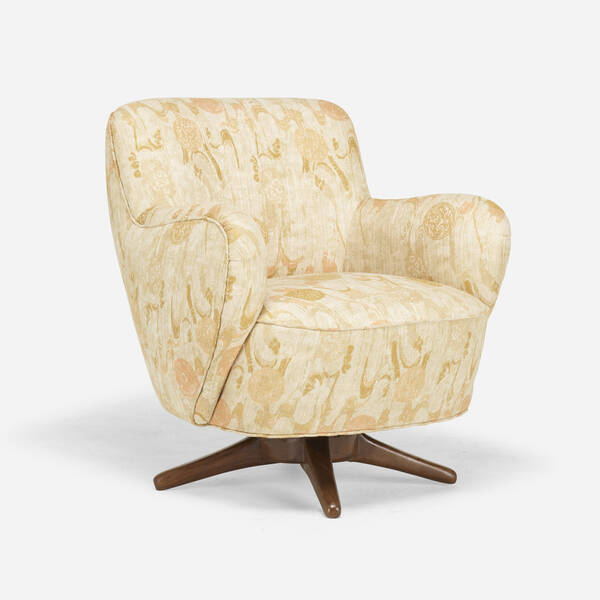 Vladimir Kagan. Barrel chair.