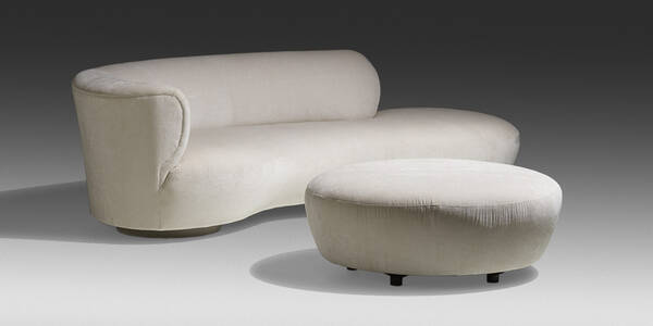Vladimir Kagan. Cloud sofa, model