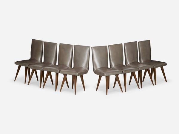 Vladimir Kagan. Dining chairs,