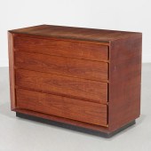 VLADIMIR KAGAN, FOUR DRAWER WA
