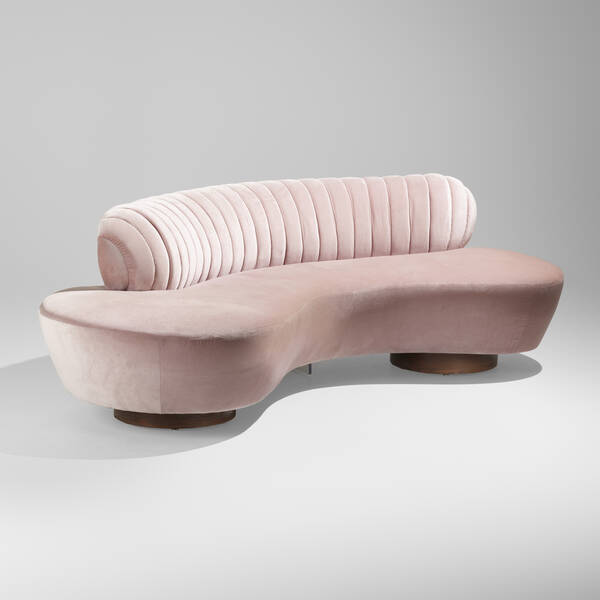 Vladimir Kagan. Sofa. c. 1995,