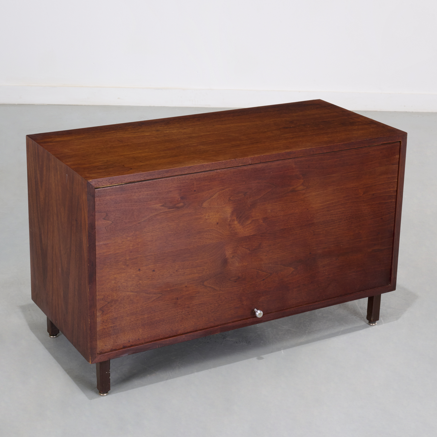 VLADIMIR KAGAN, WALNUT DROP FRONT