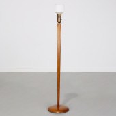 VLADIMIR KAGAN, WALNUT FLOOR L