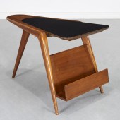 VLADIMIR KAGAN, WALNUT OCCASIO